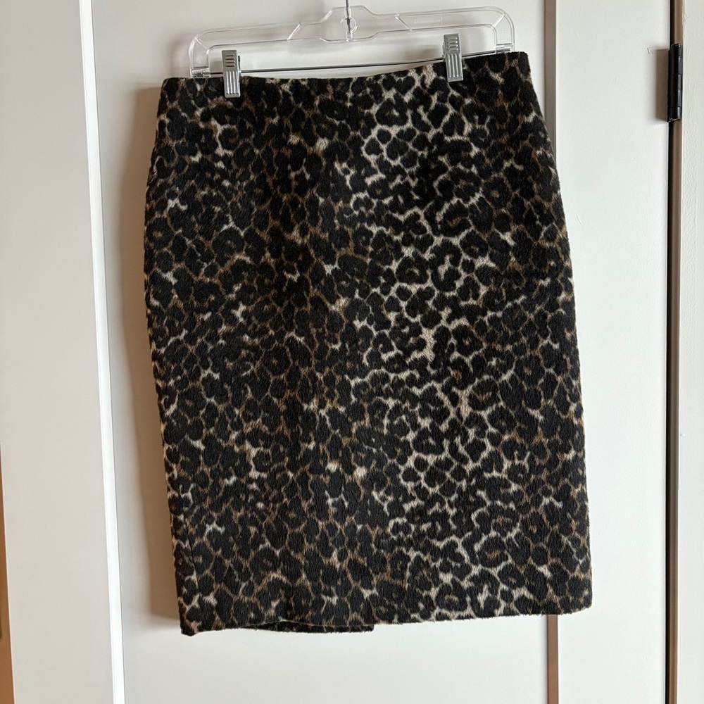 Animal Print Pencil Skirt - Leopard Print - Power Dressing Chic - Office Work